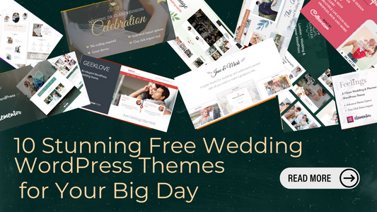 10 Stunning Free Wedding WordPress Themes for Your Big Day