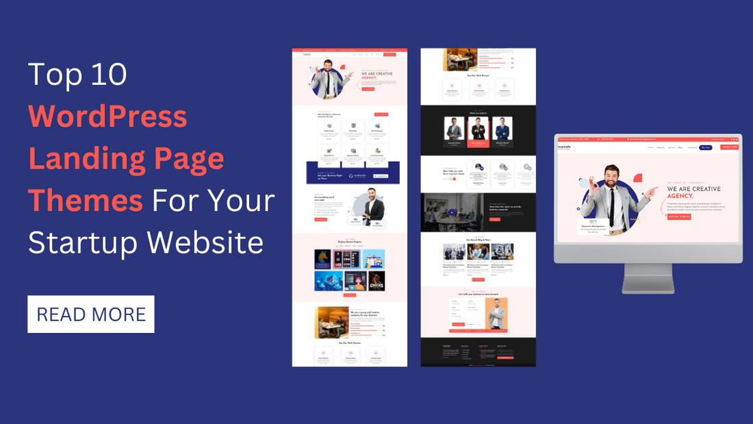 Top 10 WordPress Landing Page Themes For Your Startup Website